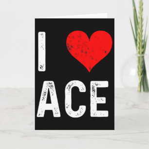Cartão Eu Amo Ace