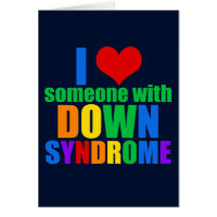 Eu Amo Alguém Com Síndrome De Down Rainbow
