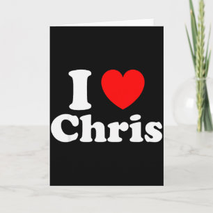 Cartão Eu Amo Chris Valentine Desculpe Senhoras Rapazes C