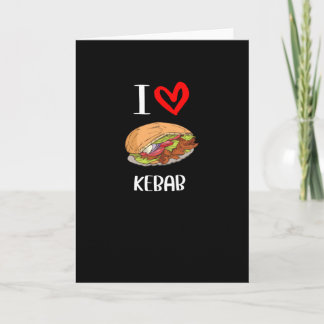 Cartão Eu Amo Doner Kebab
