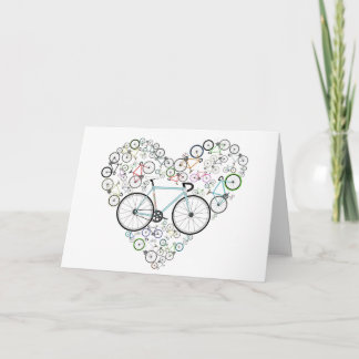 Cartão Eu Amo Minha Bicicleta