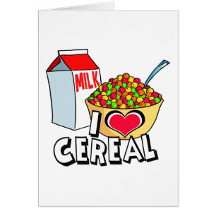 CARTÃO EU AMO O CEREAL