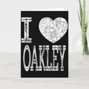 Cartão Eu Amo Oakley Valentine Namorado Filho Menino Cora