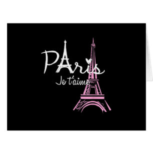 Cartão Eu Amo Paris Eiffel Torre França Souvenir Francês