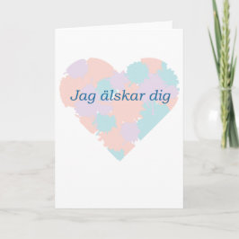 Cartão Eu Amo Você