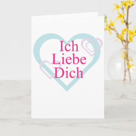 Cartão Eu Amo Você