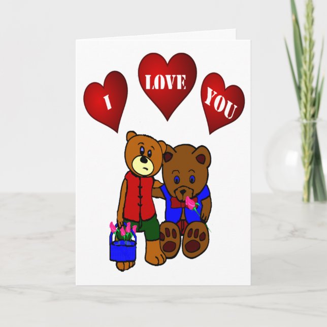 CARTÃO EU AMO VOCÊ (Frente)