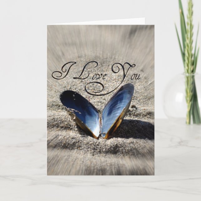 Cartão Eu amo você (Frente)