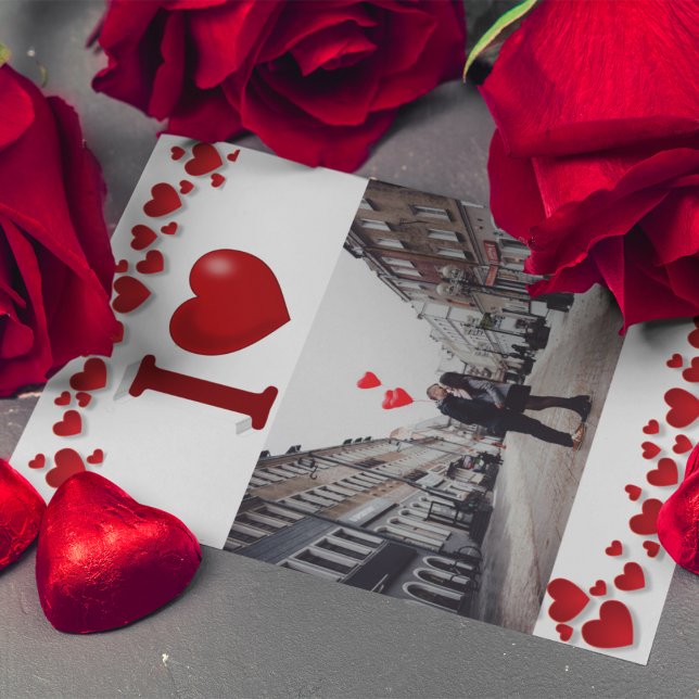 Cartão Eu Amo Você Dia dos Namorados Personalizado  (Criador carregado)