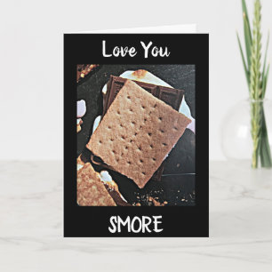 CARTÃO ****EU AMO VOCÊ SMORE****