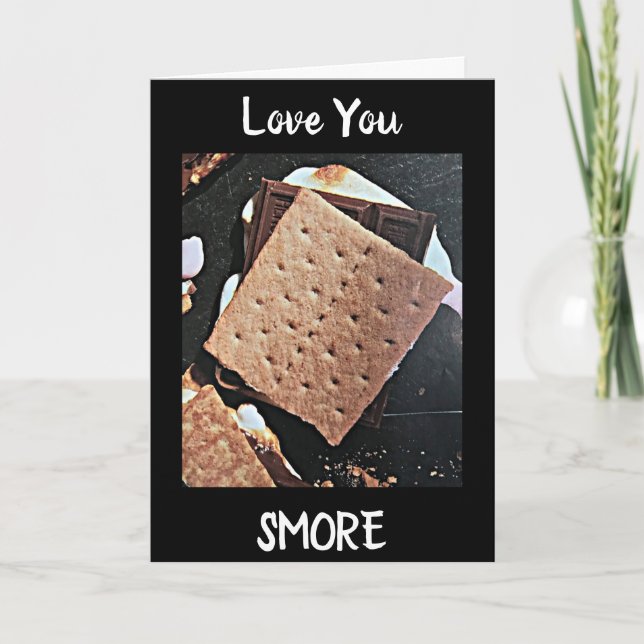 CARTÃO ****EU AMO VOCÊ SMORE**** (Frente)