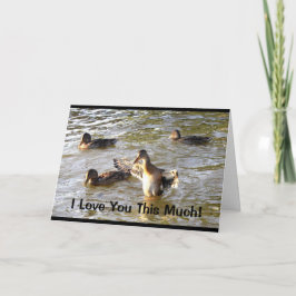 Cartão Eu Amo Você Tanto Dia dos Pais