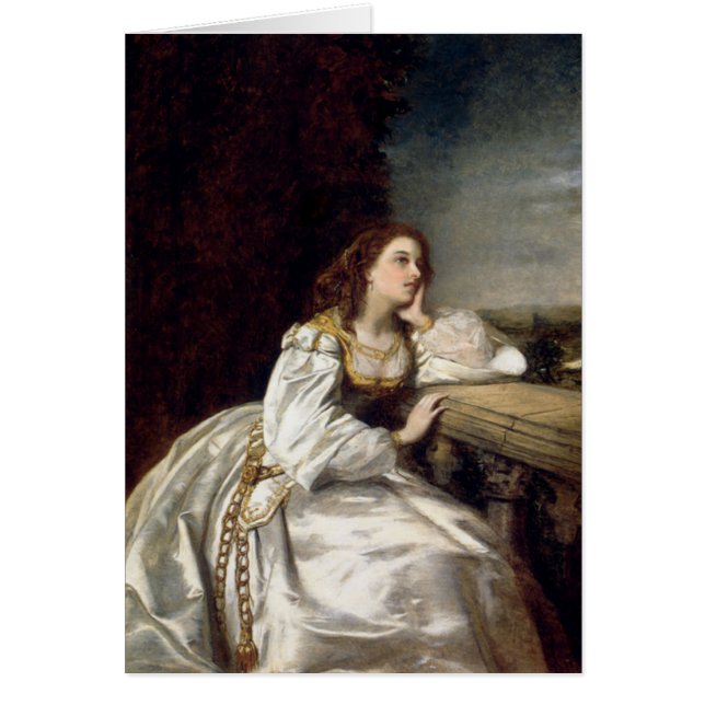 Cartão Eu apenas não posso parar de pensar sobre você (Frente)