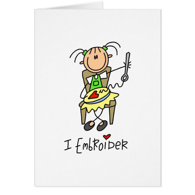 Cartão Eu bordo (Frente)