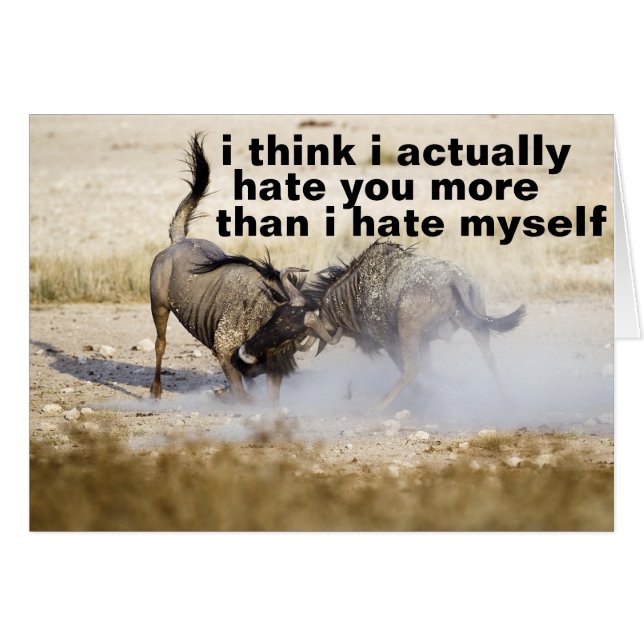 Cartão eu deio-o muito (Frente horizontal)