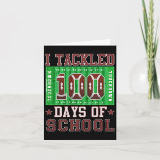 Cartão Eu Encontrei 100 Dias De Futebol Escolar 100º Dia