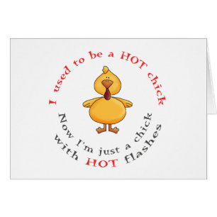 Cartão Eu Era Um Pintinho Quente