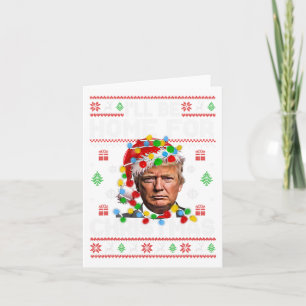 Cartão Eu Estarei Em Casa Para O Natal Piada De Papai Noe