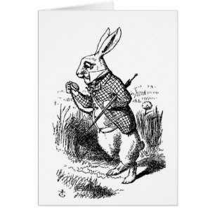 Cartão Eu estou atrasado, mim estou atrasado