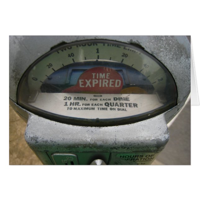 Cartão Eu estou crescendo impaciente (Frente Horizontal)