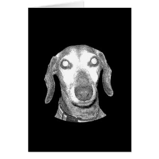 Cartão Eu estou olhando-o!