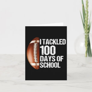 Cartão Eu Fiz 100 Dias De Ensino 100 De Futebol