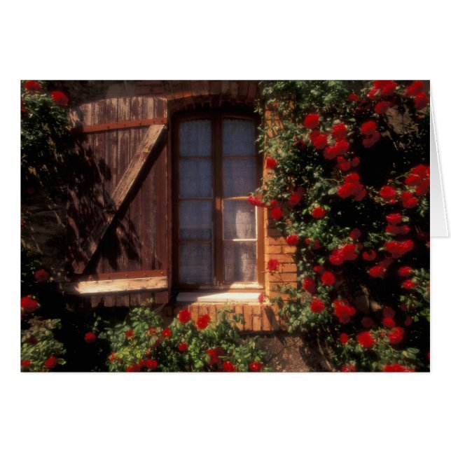 Cartão EU, França, Provença, Vaucluse, Apt. House (Frente Horizontal)