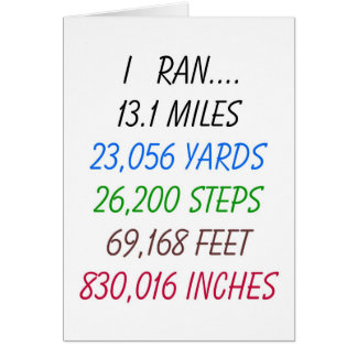 Cartão Eu funcionei 13,1 milhas