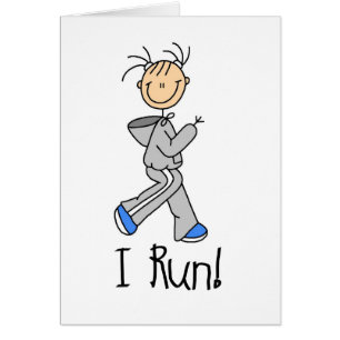 Cartão Eu funciono t-shirt e presentes