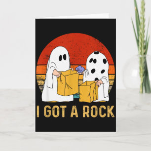 Cartão Eu Ganhei Uma Camisa De Rock Halloween Doces Ou Tr
