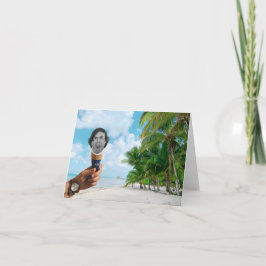 Cartão Eu Gritar Cone