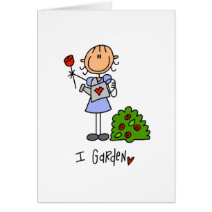 Cartão Eu jardino