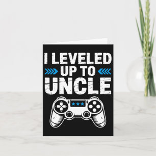Cartão Eu Levei Ao Tio Gamer Gaming Pregnancy Annou