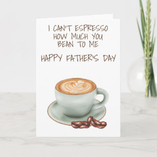 Cartão Eu não consigo presenciar o quanto você foi para m