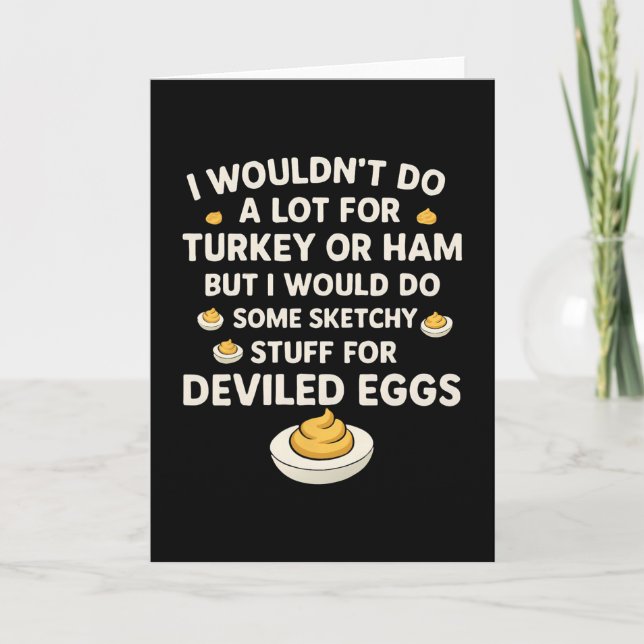 Cartão Eu Não Faria Muito Pelo Peru Ou Presunto Mas Eu Fa (Frente)