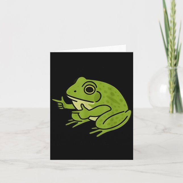 Cartão Eu Não Problema Narrador Mas Foi Tudo Problema Fu (Frente)