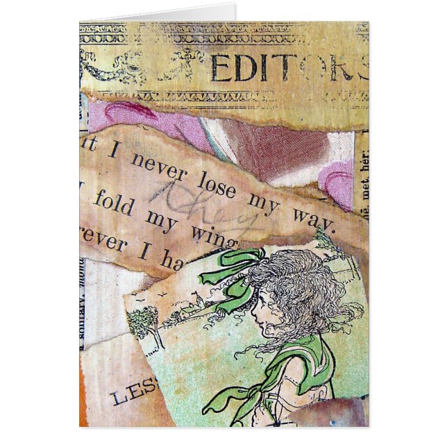 Cartão Eu nunca perderei meu caminho ATC (Frente)