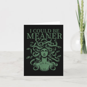 Cartão Eu Poderia Ser O Medusa