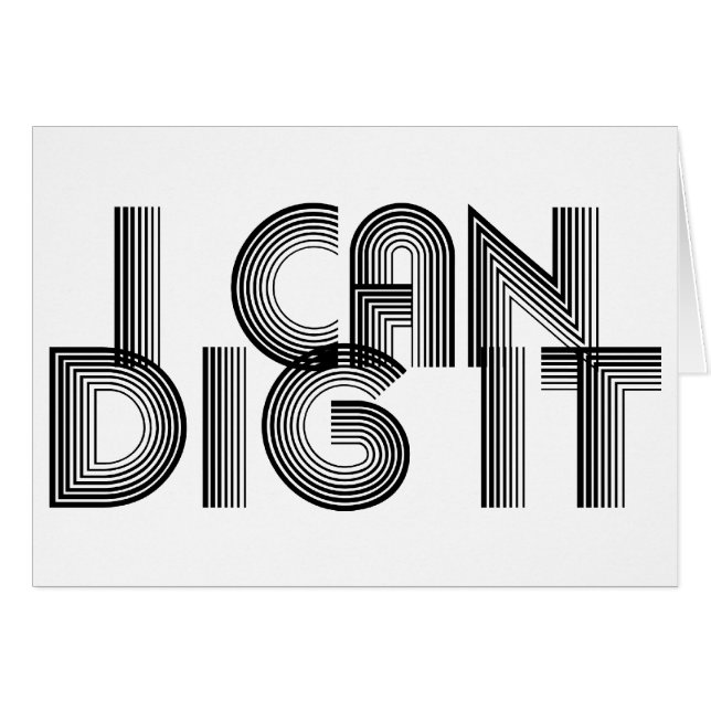 Cartão Eu Posso Desenhá-La (Frente Horizontal)