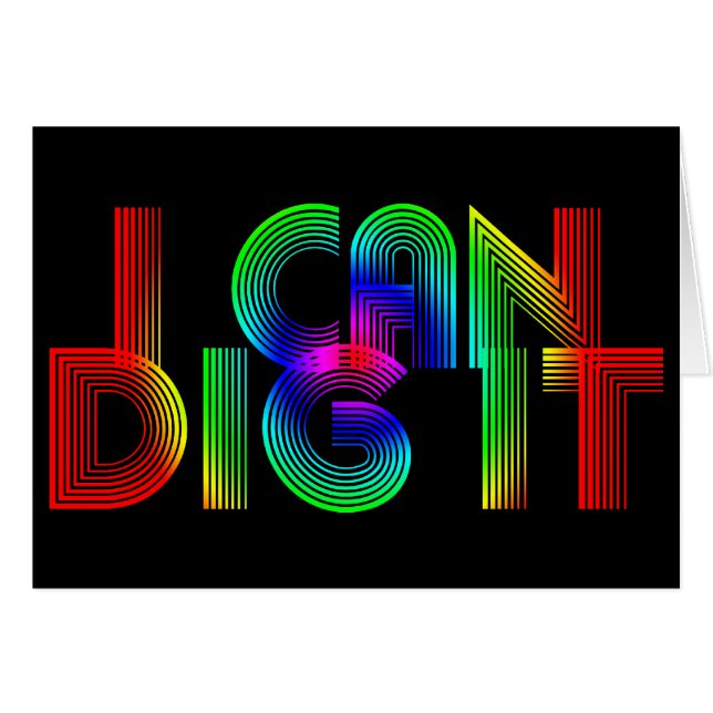 Cartão Eu Posso Desenhá-La (Frente Horizontal)