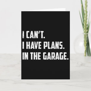 Cartão Eu Posso Ter Planos Na Garagem Mecânico De Carros
