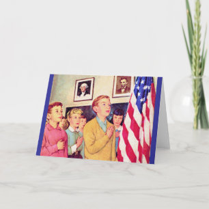 Cartão Eu Prometo Fidelidade À Bandeira