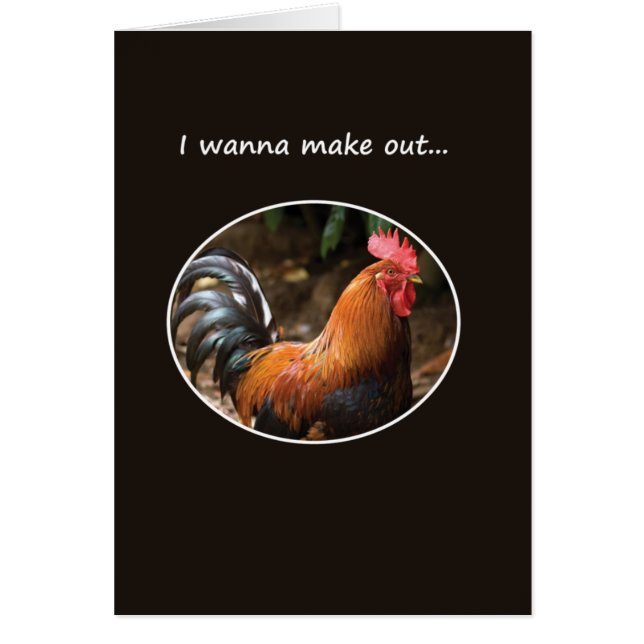 Cartão Eu quero fazer para fora (Frente)