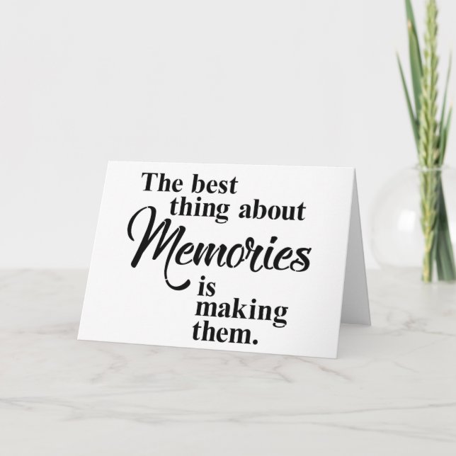 CARTÃO EU QUERO FAZER "TODAS" MINHAS MEMÓRIAS COM **VOCÊ* (Frente)