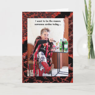 Cartão Eu quero ser a razão de alguém sorrir