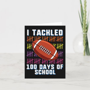 Cartão Eu Resolvi 100 Dias De Jovens De Futebol Escolar 1