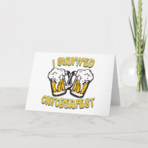 Cartão Eu Sobrevivi ao Oktoberfest