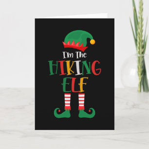 Cartão Eu Sou O Elfo Caminhante Natal Correspondente