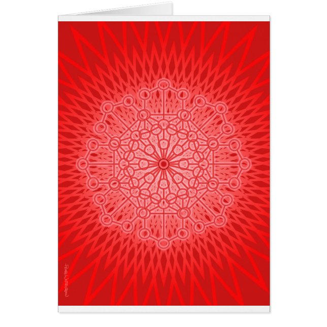 Cartão EU SOU PODER: Muladhara - a raiz Chakra (Frente)