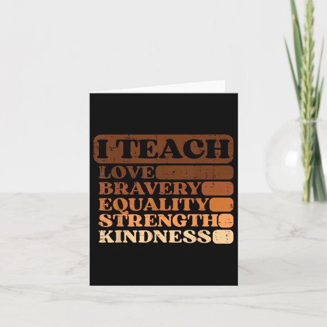 Cartão Eu Sou Um Homem Negro, Inspirador, A História Negr (Frente)